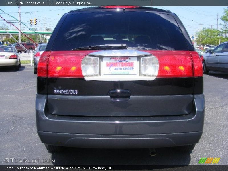 Black Onyx / Light Gray 2005 Buick Rendezvous CX