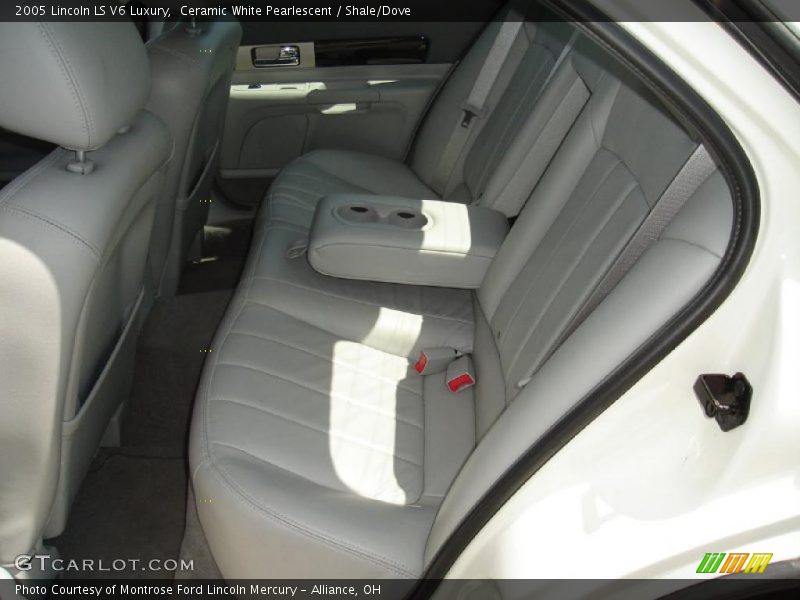 Ceramic White Pearlescent / Shale/Dove 2005 Lincoln LS V6 Luxury