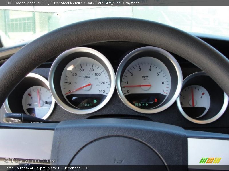 Silver Steel Metallic / Dark Slate Gray/Light Graystone 2007 Dodge Magnum SXT