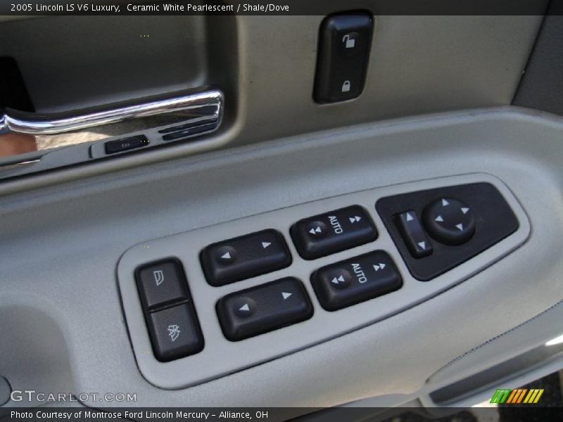 Ceramic White Pearlescent / Shale/Dove 2005 Lincoln LS V6 Luxury