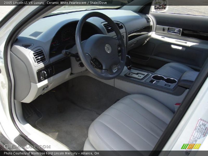 Ceramic White Pearlescent / Shale/Dove 2005 Lincoln LS V6 Luxury