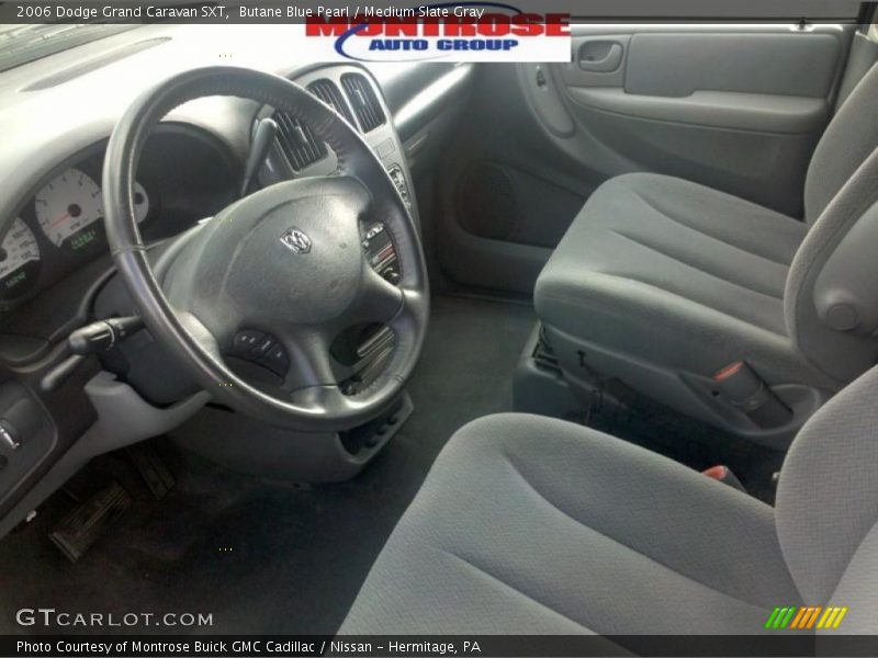 Butane Blue Pearl / Medium Slate Gray 2006 Dodge Grand Caravan SXT