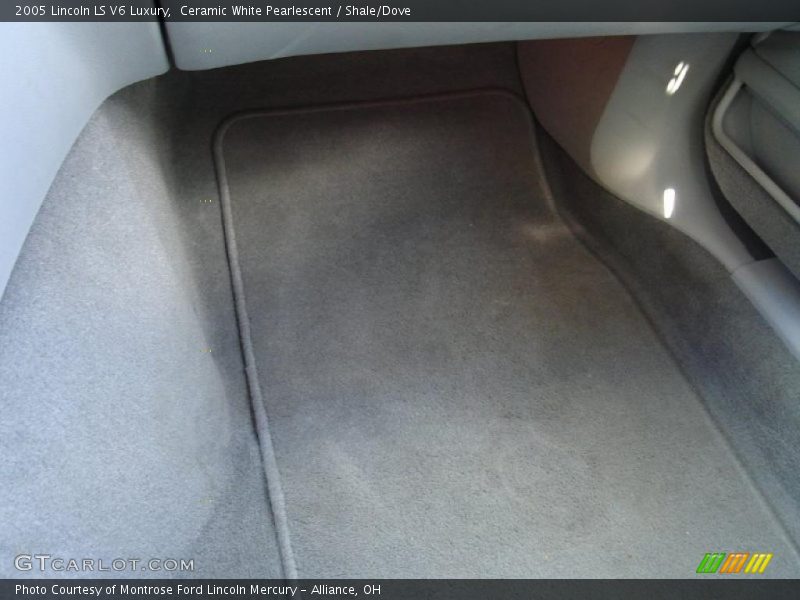 Ceramic White Pearlescent / Shale/Dove 2005 Lincoln LS V6 Luxury