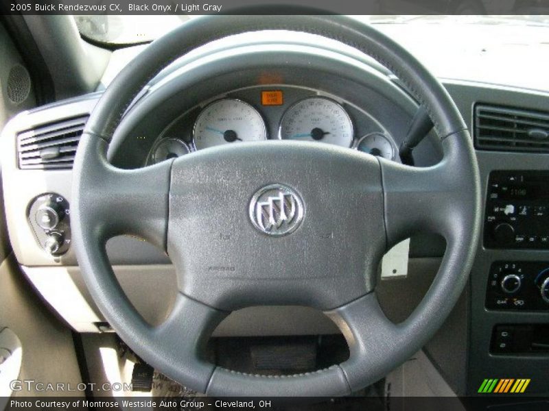 Black Onyx / Light Gray 2005 Buick Rendezvous CX