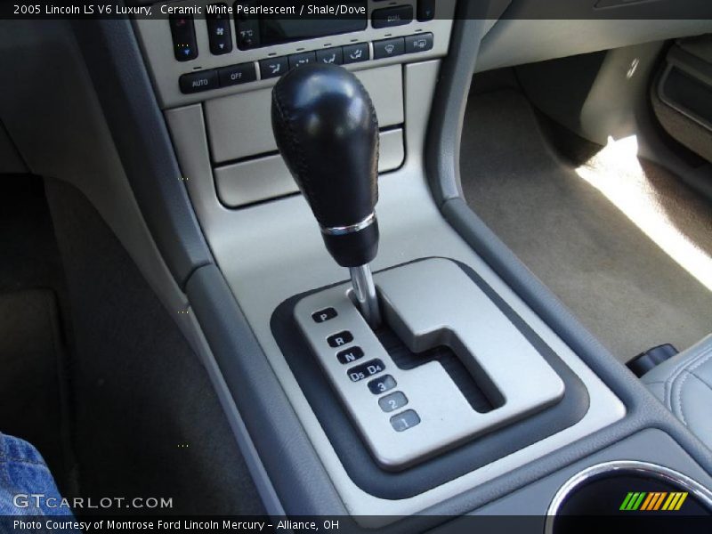 Ceramic White Pearlescent / Shale/Dove 2005 Lincoln LS V6 Luxury