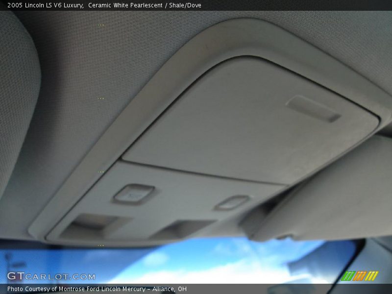 Ceramic White Pearlescent / Shale/Dove 2005 Lincoln LS V6 Luxury