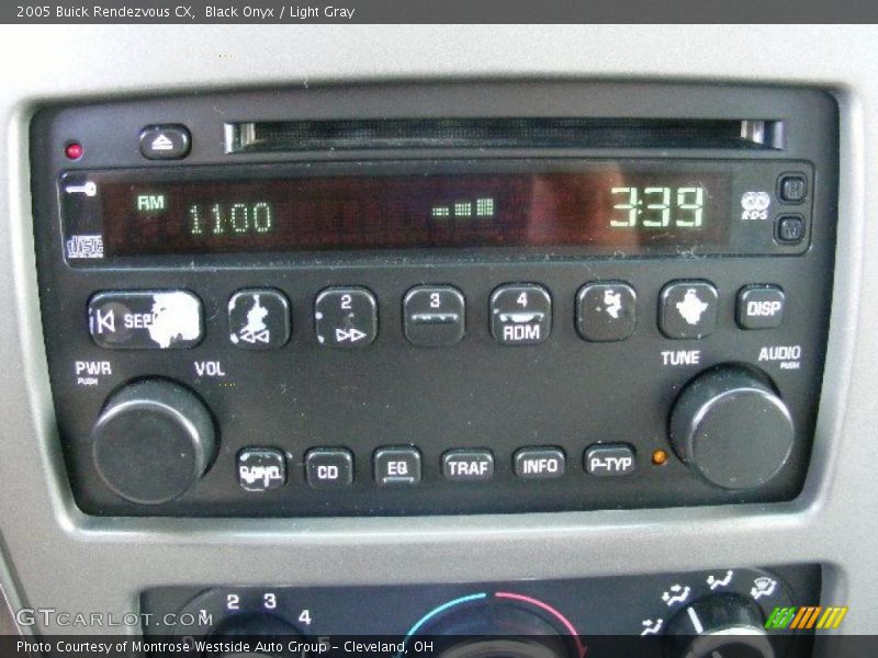 Black Onyx / Light Gray 2005 Buick Rendezvous CX