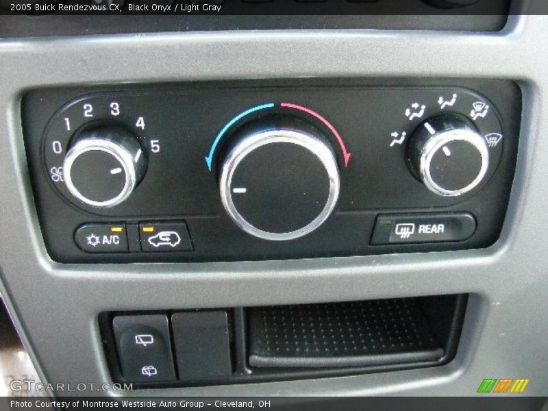 Black Onyx / Light Gray 2005 Buick Rendezvous CX