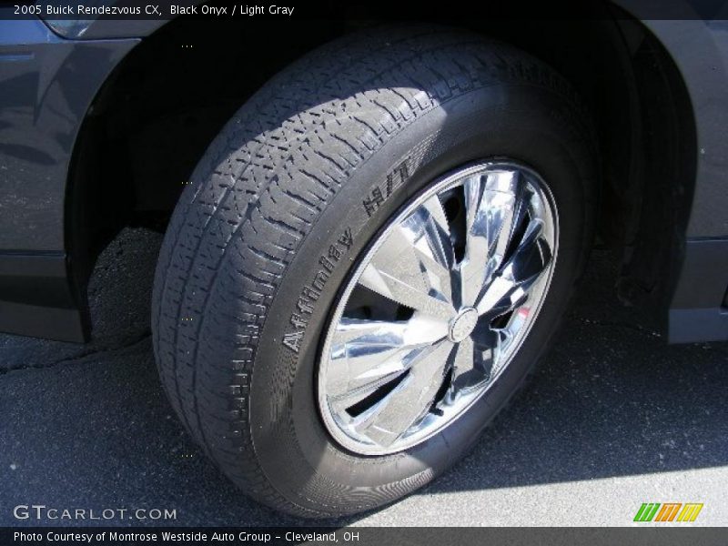 Black Onyx / Light Gray 2005 Buick Rendezvous CX