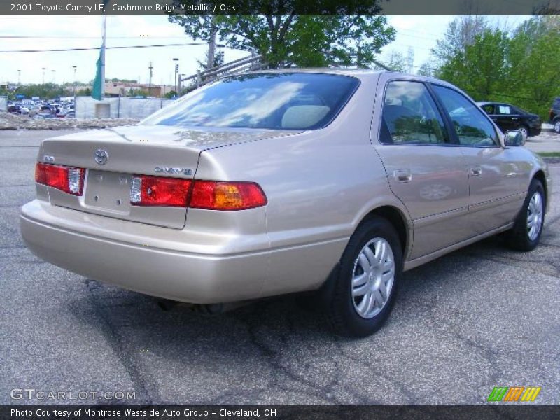 Cashmere Beige Metallic / Oak 2001 Toyota Camry LE