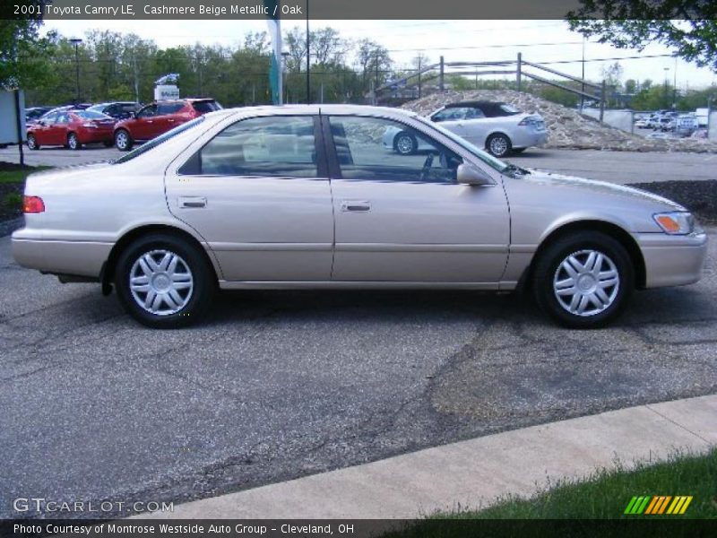 Cashmere Beige Metallic / Oak 2001 Toyota Camry LE