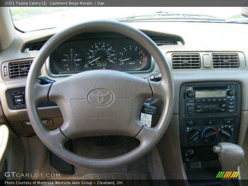 Cashmere Beige Metallic / Oak 2001 Toyota Camry LE