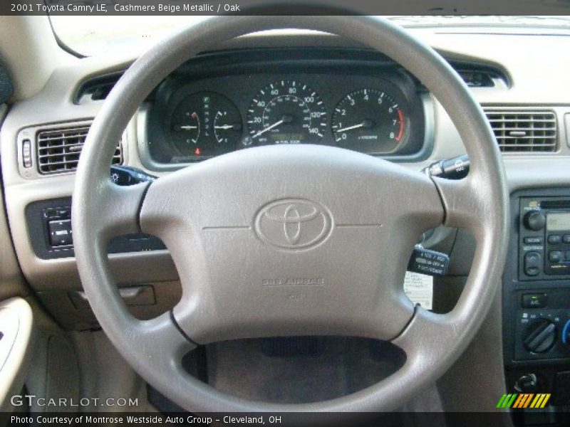 Cashmere Beige Metallic / Oak 2001 Toyota Camry LE