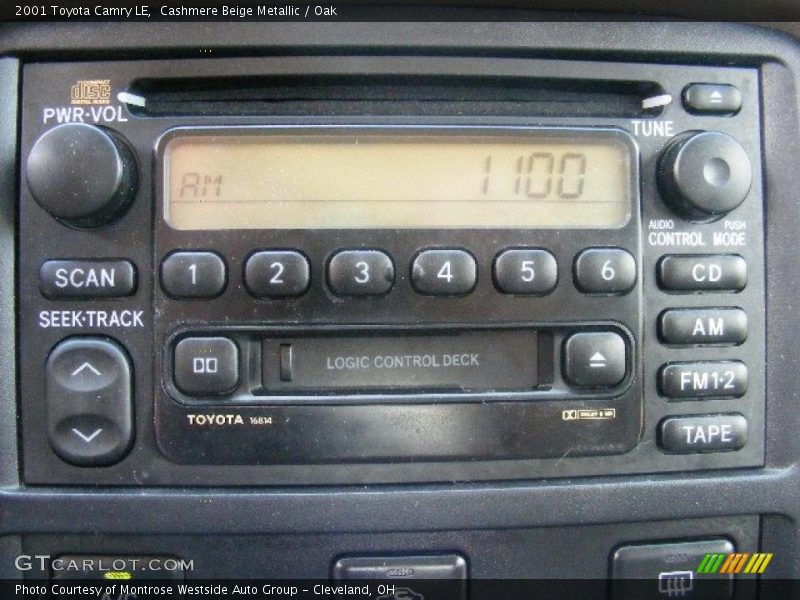 Cashmere Beige Metallic / Oak 2001 Toyota Camry LE