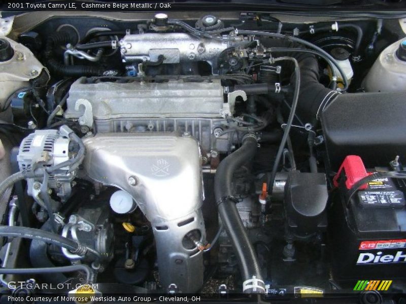 Cashmere Beige Metallic / Oak 2001 Toyota Camry LE