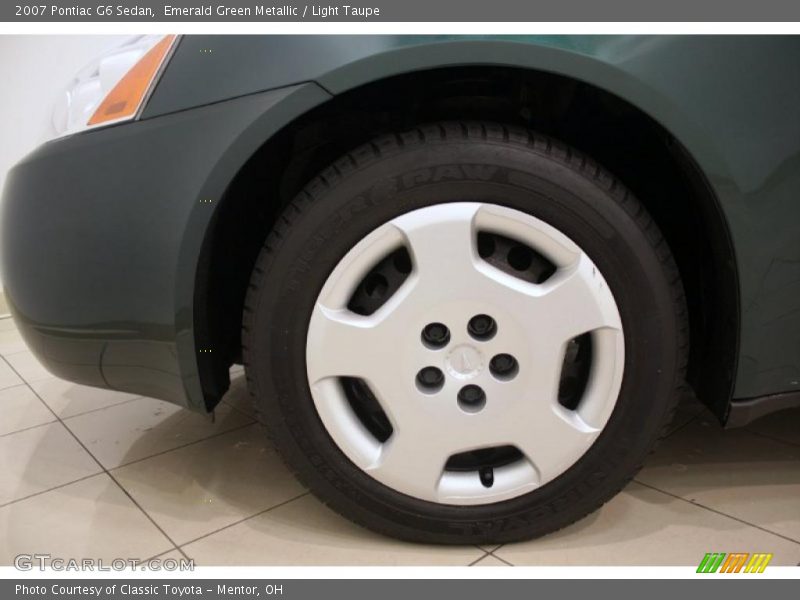 Emerald Green Metallic / Light Taupe 2007 Pontiac G6 Sedan