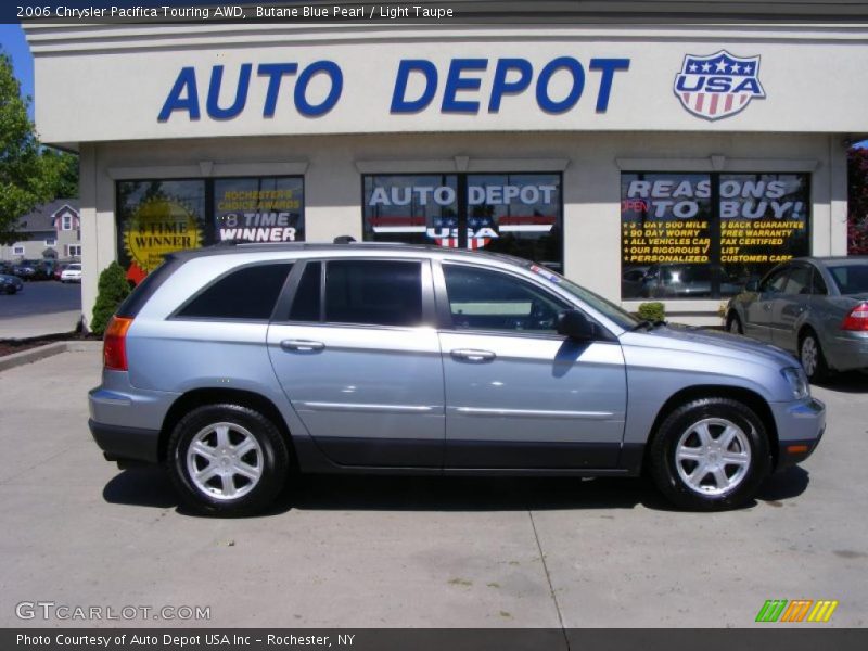 Butane Blue Pearl / Light Taupe 2006 Chrysler Pacifica Touring AWD