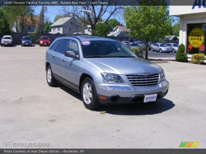 Butane Blue Pearl / Light Taupe 2006 Chrysler Pacifica Touring AWD