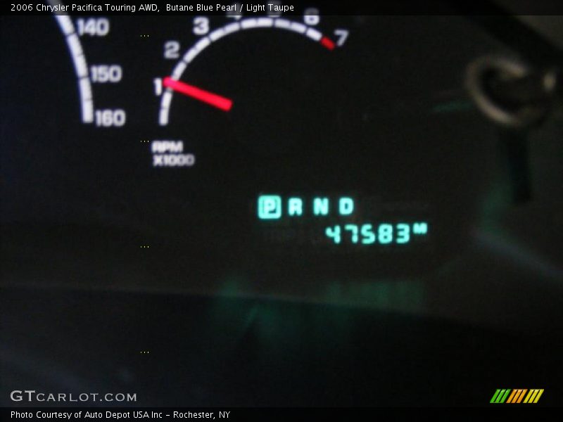Butane Blue Pearl / Light Taupe 2006 Chrysler Pacifica Touring AWD