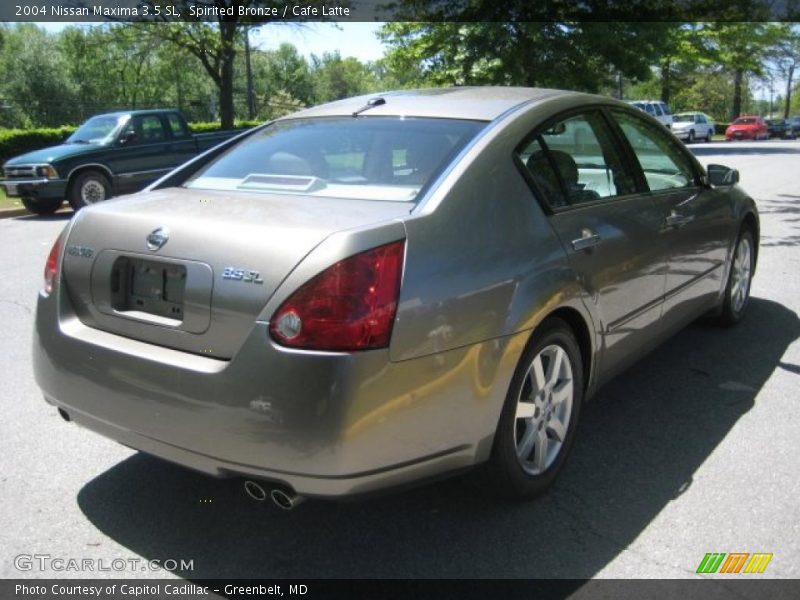 Spirited Bronze / Cafe Latte 2004 Nissan Maxima 3.5 SL