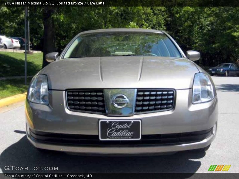 Spirited Bronze / Cafe Latte 2004 Nissan Maxima 3.5 SL