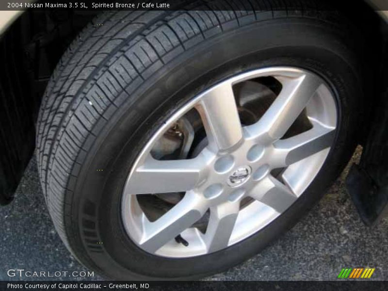 Spirited Bronze / Cafe Latte 2004 Nissan Maxima 3.5 SL