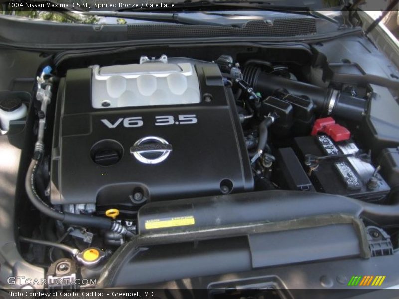 Spirited Bronze / Cafe Latte 2004 Nissan Maxima 3.5 SL