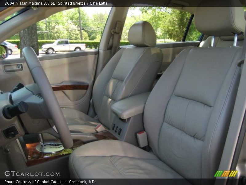 Spirited Bronze / Cafe Latte 2004 Nissan Maxima 3.5 SL