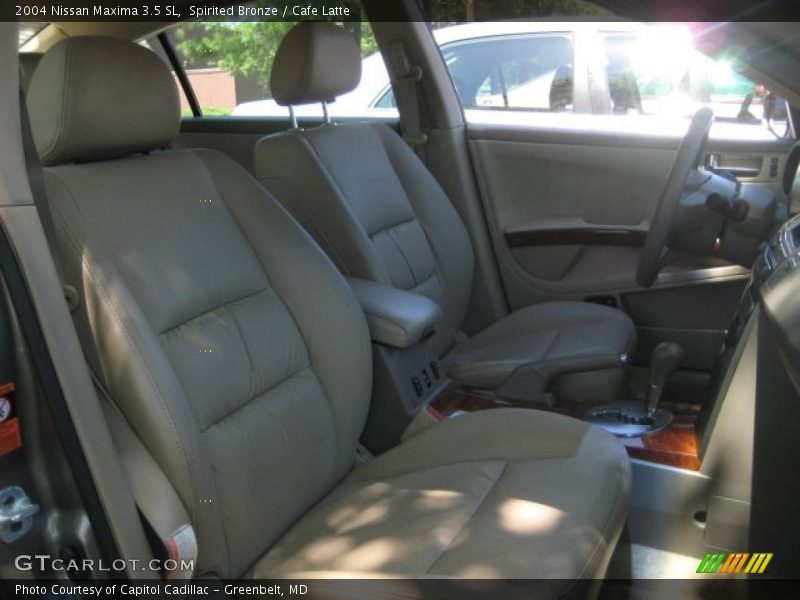 Spirited Bronze / Cafe Latte 2004 Nissan Maxima 3.5 SL
