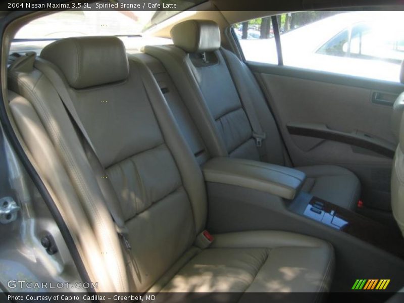 Spirited Bronze / Cafe Latte 2004 Nissan Maxima 3.5 SL