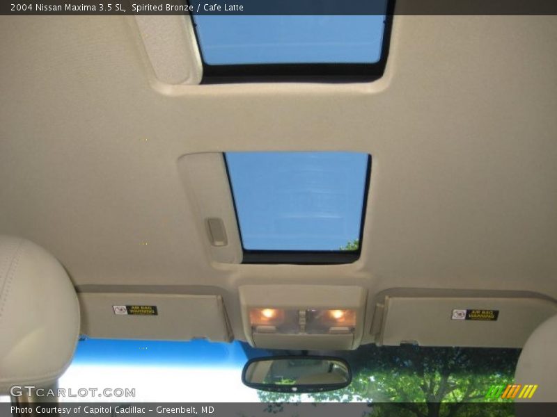 Spirited Bronze / Cafe Latte 2004 Nissan Maxima 3.5 SL