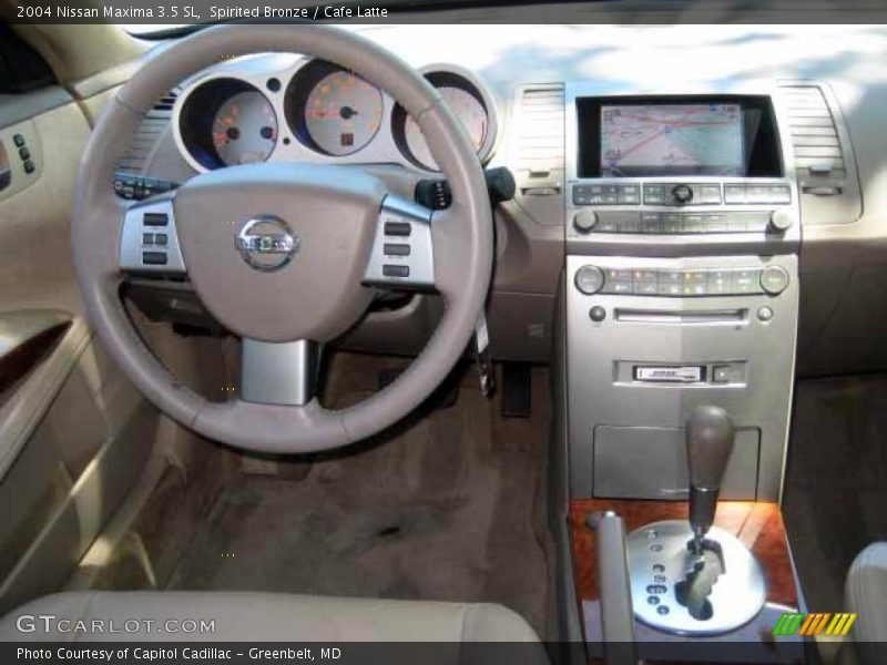 Spirited Bronze / Cafe Latte 2004 Nissan Maxima 3.5 SL