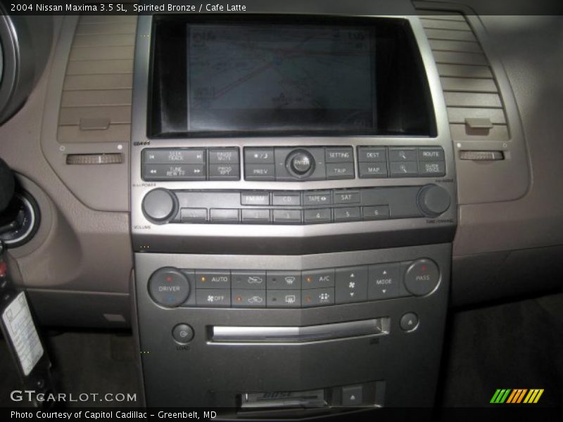 Spirited Bronze / Cafe Latte 2004 Nissan Maxima 3.5 SL