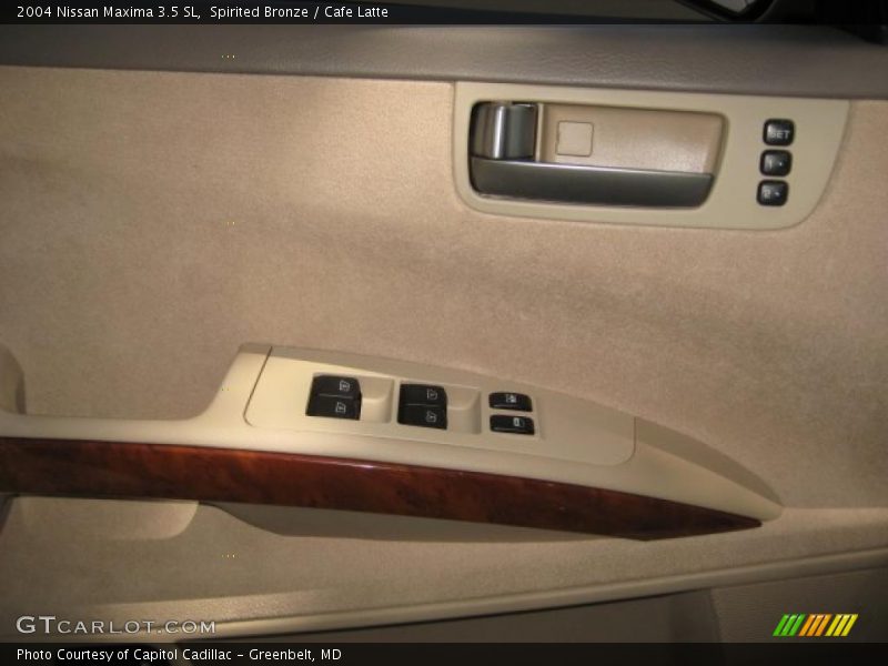 Spirited Bronze / Cafe Latte 2004 Nissan Maxima 3.5 SL
