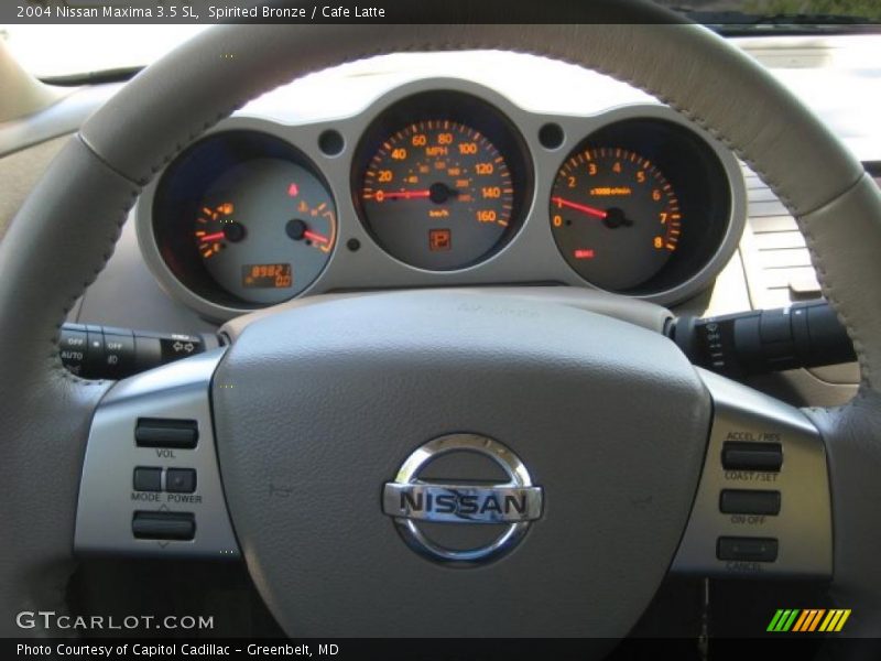 Spirited Bronze / Cafe Latte 2004 Nissan Maxima 3.5 SL