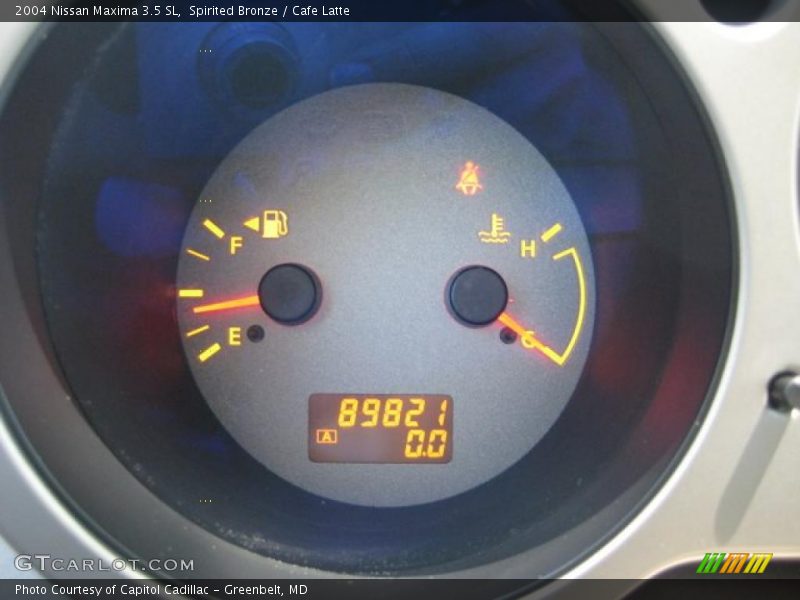 Spirited Bronze / Cafe Latte 2004 Nissan Maxima 3.5 SL