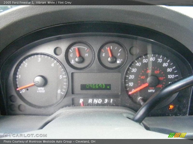 Vibrant White / Flint Grey 2005 Ford Freestar S