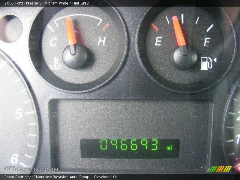 Vibrant White / Flint Grey 2005 Ford Freestar S
