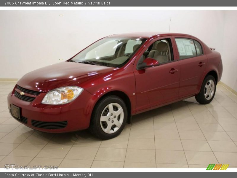 Sport Red Metallic / Neutral Beige 2006 Chevrolet Impala LT