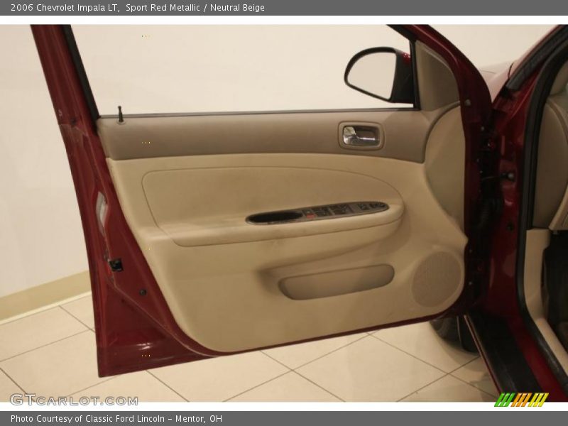Sport Red Metallic / Neutral Beige 2006 Chevrolet Impala LT