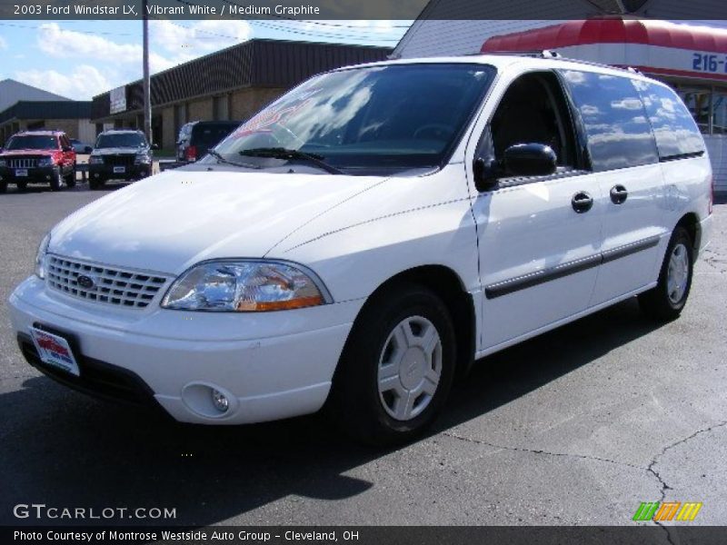 Vibrant White / Medium Graphite 2003 Ford Windstar LX