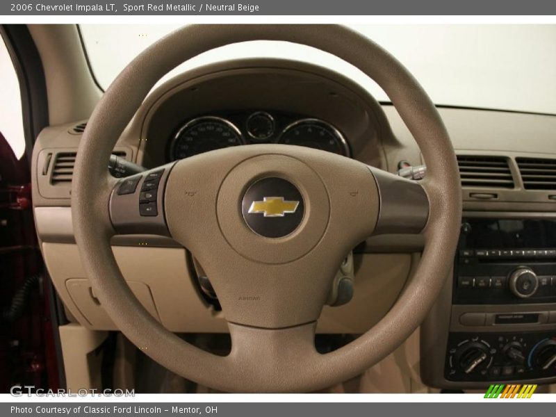 Sport Red Metallic / Neutral Beige 2006 Chevrolet Impala LT