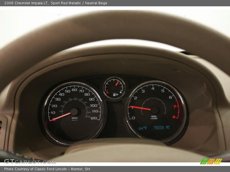 Sport Red Metallic / Neutral Beige 2006 Chevrolet Impala LT