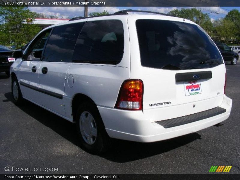 Vibrant White / Medium Graphite 2003 Ford Windstar LX