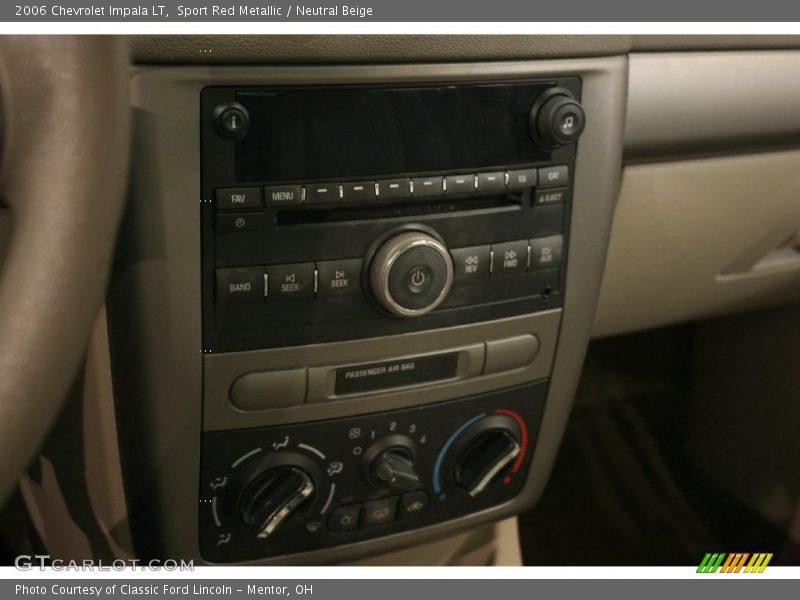 Sport Red Metallic / Neutral Beige 2006 Chevrolet Impala LT