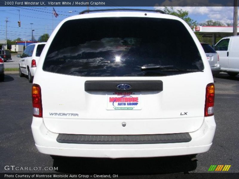 Vibrant White / Medium Graphite 2003 Ford Windstar LX