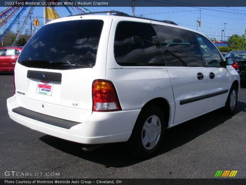 Vibrant White / Medium Graphite 2003 Ford Windstar LX