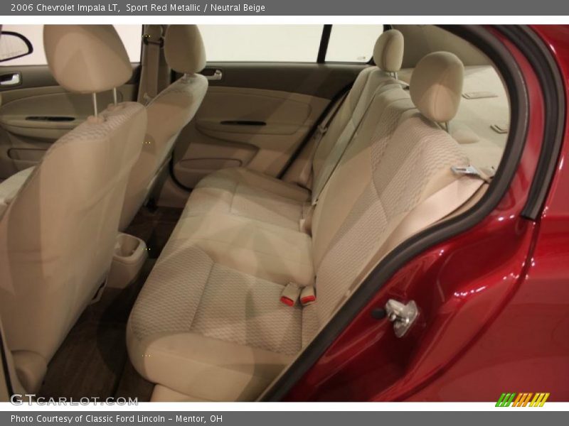 Sport Red Metallic / Neutral Beige 2006 Chevrolet Impala LT