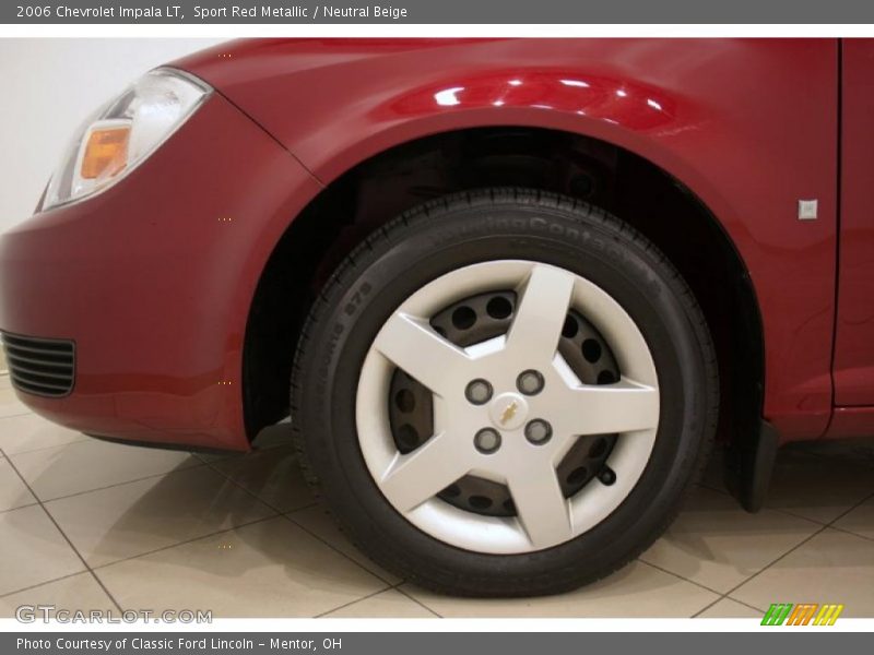 Sport Red Metallic / Neutral Beige 2006 Chevrolet Impala LT