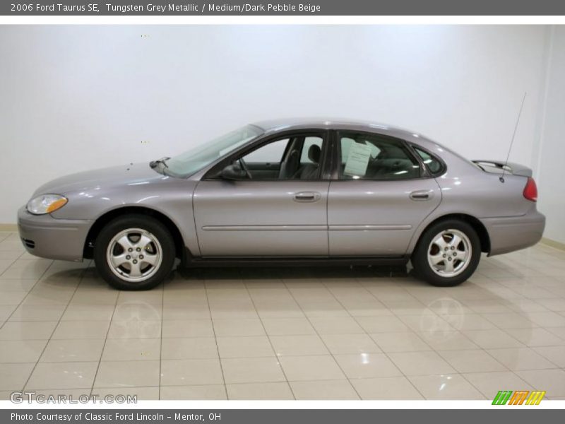 Tungsten Grey Metallic / Medium/Dark Pebble Beige 2006 Ford Taurus SE